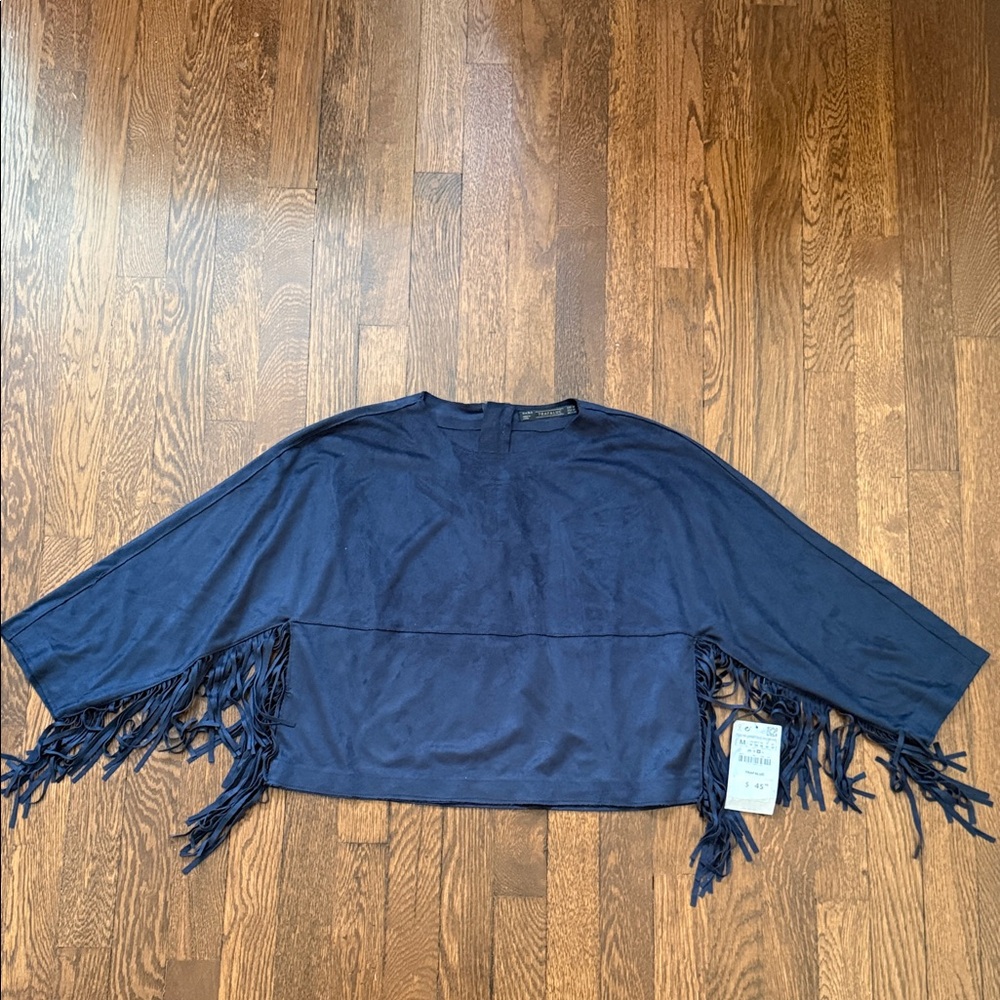 Zara Fringe top